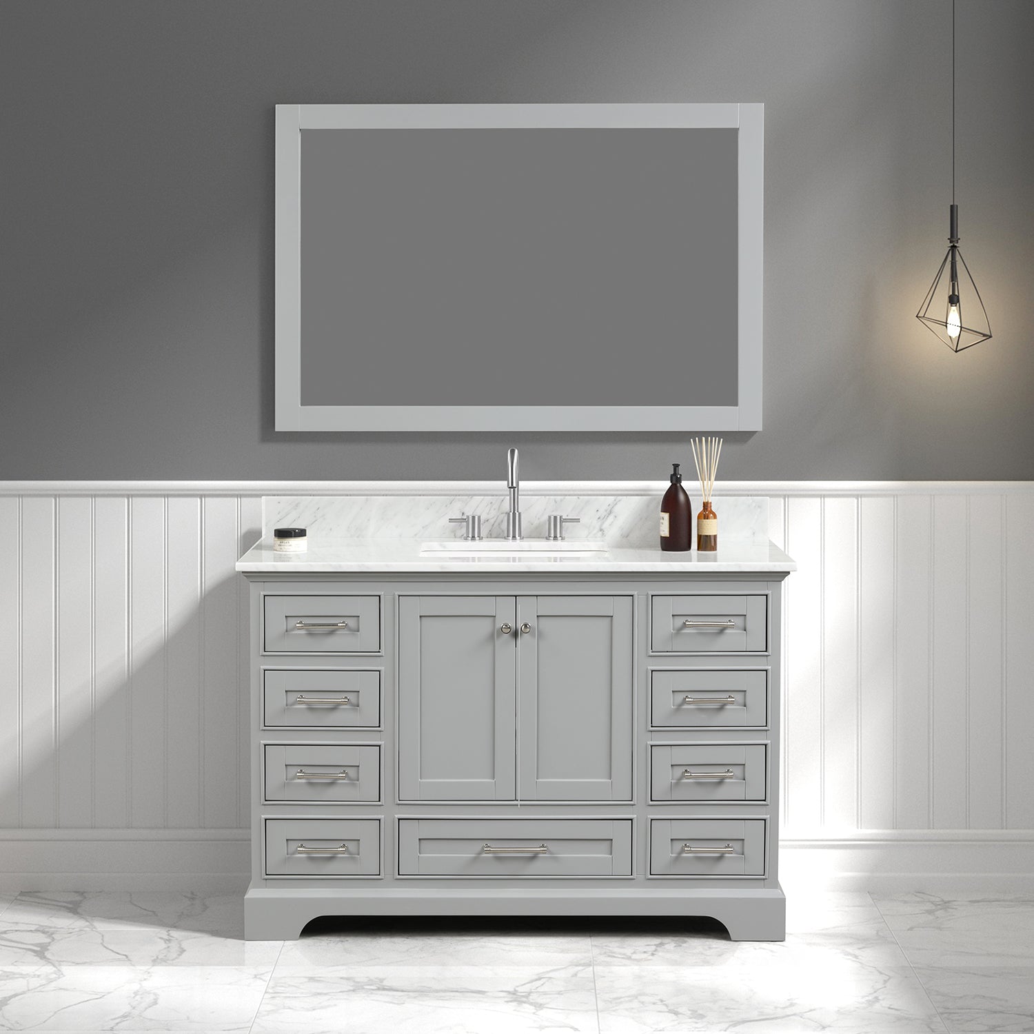 Blossom Copenhagen 48″ Bathroom Vanity - V8027 48 01 - Backyard Provider