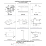 Blossom Copenhagen 48″ Bathroom Vanity - V8027 48 01 - Backyard Provider