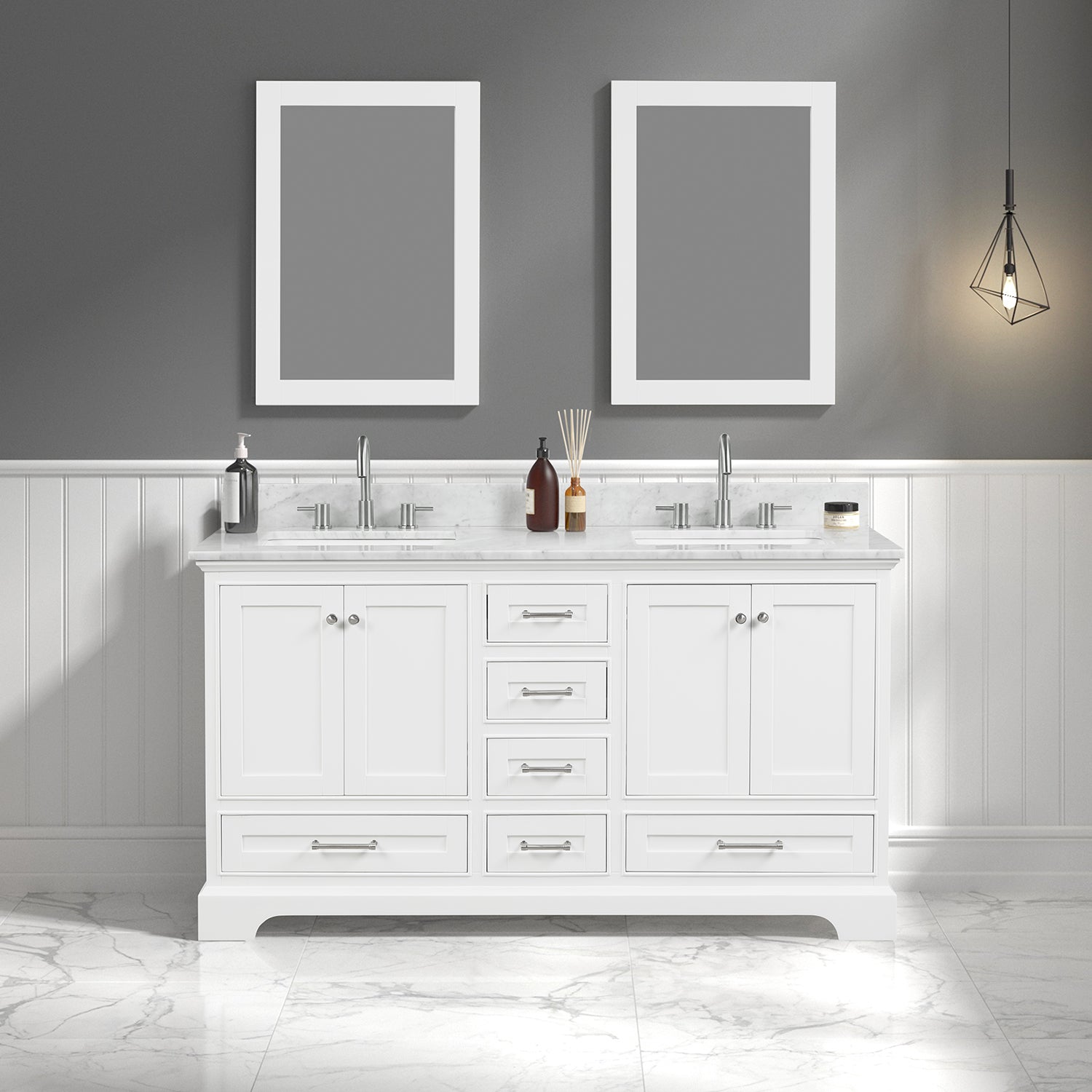 Blossom Copenhagen 60″ Bathroom Vanity - V8027 60 01 - Backyard Provider