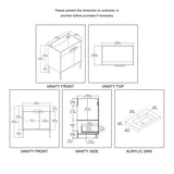 Blossom Bari 30″ Bathroom Vanity - V8030 30 01 CH - Backyard Provider