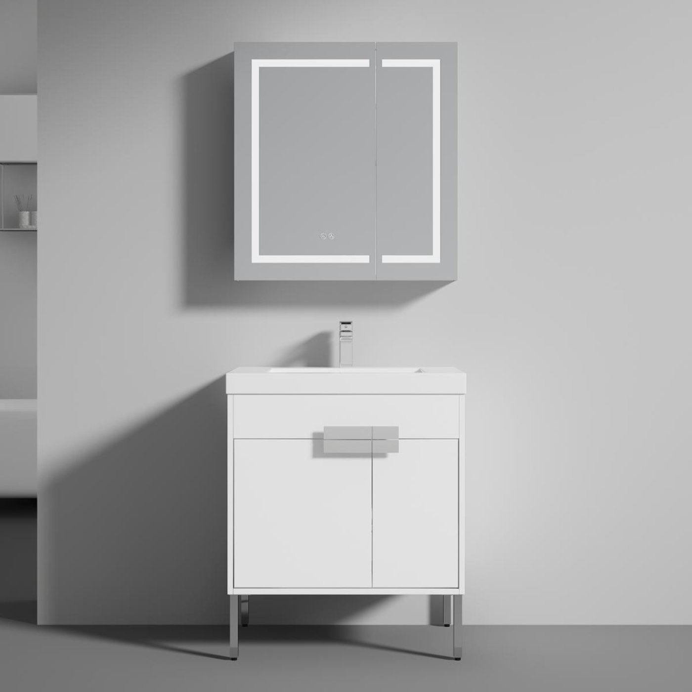 Blossom Bari 30″ Bathroom Vanity - V8030 30 01 CH - Backyard Provider