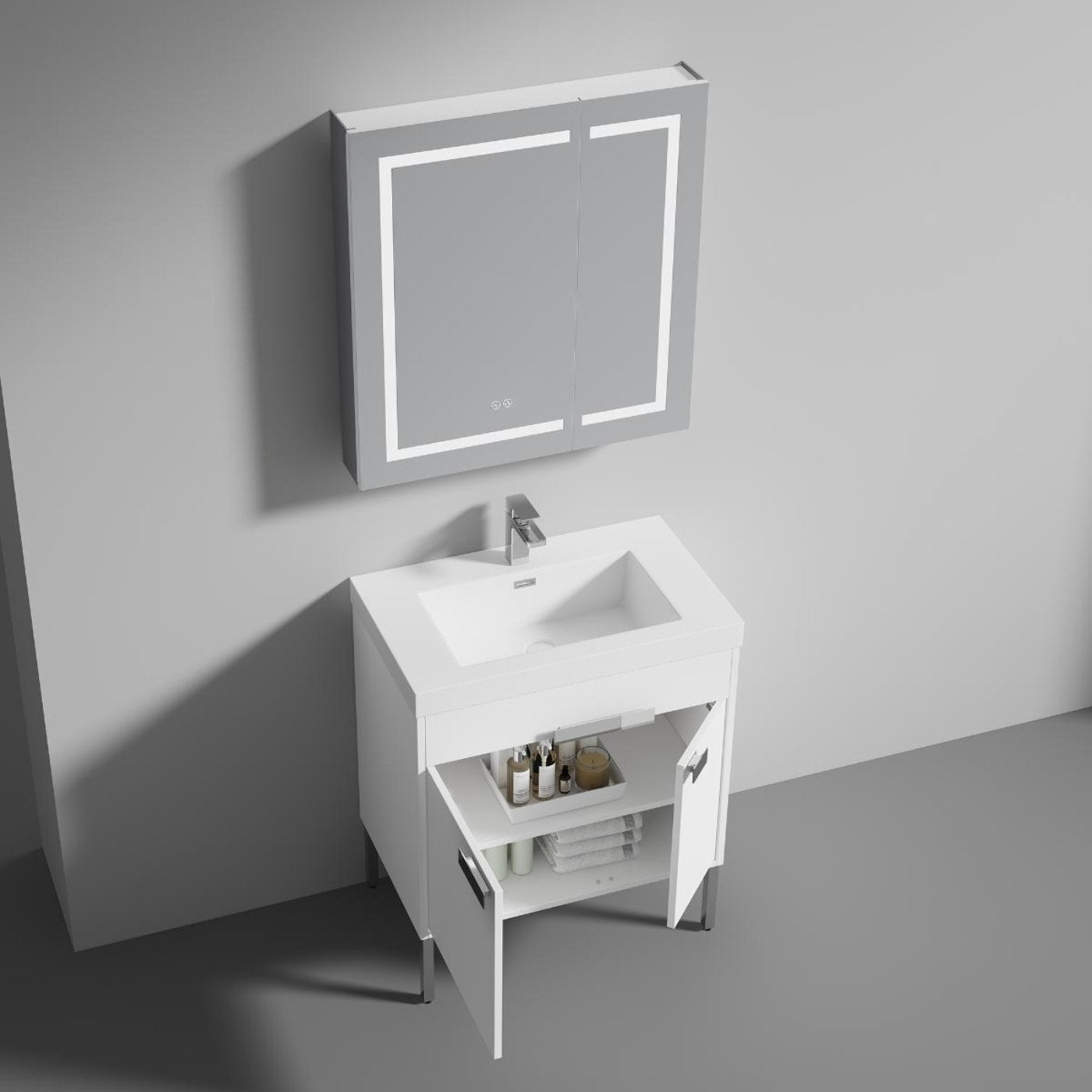 Blossom Bari 30″ Bathroom Vanity - V8030 30 01 CH - Backyard Provider
