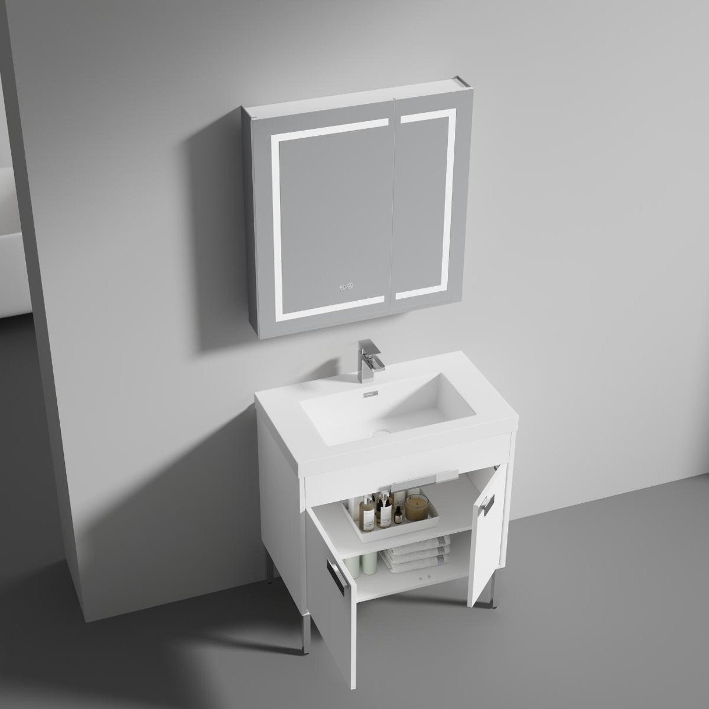 Blossom Bari 36″ Bathroom Vanity - V8030 36 01 CH - Backyard Provider