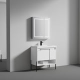 Blossom Turin 36″ Bathroom Vanity - V8031 36 01 - Backyard Provider