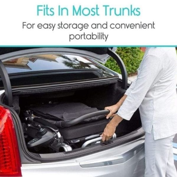 Vive Health Folding Power Wheelchair - Backyard Provider