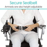 Vive Health Folding Power Wheelchair - Backyard Provider