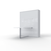 Maxima House Murphy bed European Queen Vertical with Desk, mattress and LED included INVENTO - IN-14WTAB - Backyard Provider