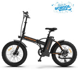 Aostirmotor A20 36V 500W Mini Fat Tire Folding Electric Bike