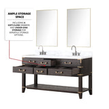 Norwalk 60" x 22" Double Bath Vanity - Backyard Provider