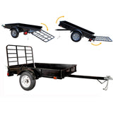 DK2 4 FT X 6FT Single Axle Utility Trailer Kit - Black