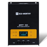 Eco-Worthy 780W 12V 4x Bifacial 195W Complete MPPT Off Grid Solar Kit