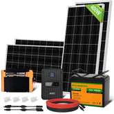 Eco-Worthy 400W 12V 4x100W Complete MPPT Off Grid Solar Kit