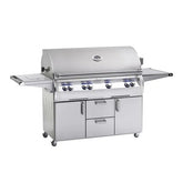 Fire Magic Echelon Diamond E1060s 48" A Series Freestanding Gas Grill With Rotisserie, Single Side Burner & Analog Thermometer, Natural Gas - E1060S-8EAN-62