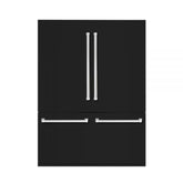 Hallman 4-Pc Kitchen Package w/ 48" Pro Range, 60" Free-Standing Refrigerator, 24" Dishwasher and 48" Hood Bold Stainless Steel