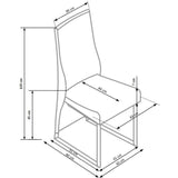 Maxima House RUFUS Dining Set - HU0011K-213 - Backyard Provider