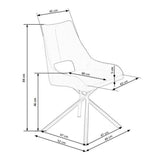 Maxima House OLIVIA Dining Set - DT0043K-409 - Backyard Provider