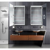 Krugg Svange 2442R 24″ X 42″ LED Medicine Cabinet with Dimmer & Defogger SVANGE2442R - Backyard Provider