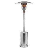 RADtec Real Flame 96-Inch Tall Stainless Steel Natural Gas Patio Heater 96-NTR-GAS-SS