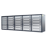 Chery Industrial 10ft Storage Cabinet with 30 Drawers WW000188