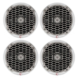 Rockford Fosgate Punch Marine 6.5" 170W 2 Way Boat Component Speakers 4 Pack - 123358