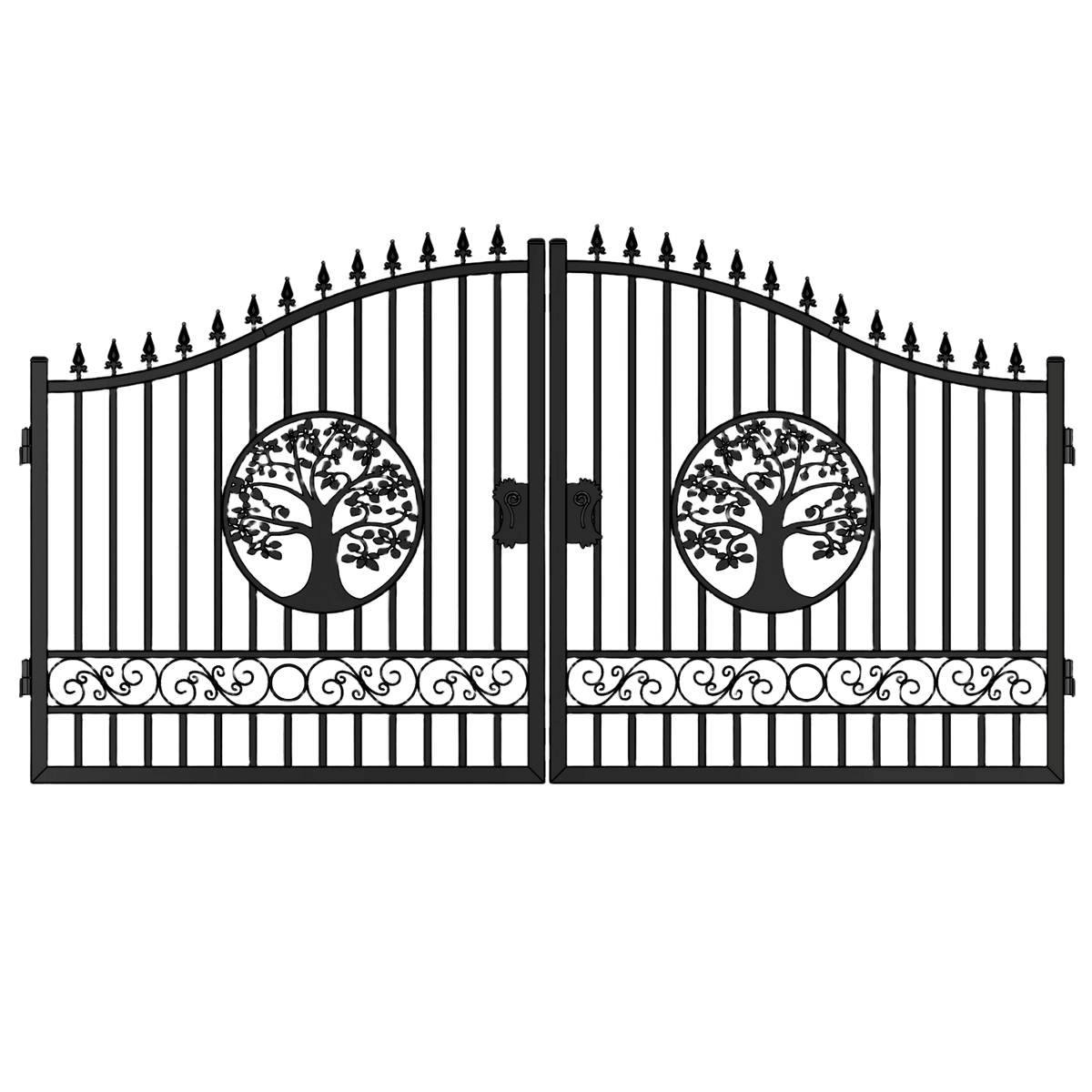 Chery Industrial 14' Iron Gate with Wider goalposts, No metal ball II000074NM