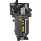 Schulz V-Series Air Compressor 15 HP 120 gal. 2-Stage 208-230V 3-Phase Vertical New - 15120VW60X-3