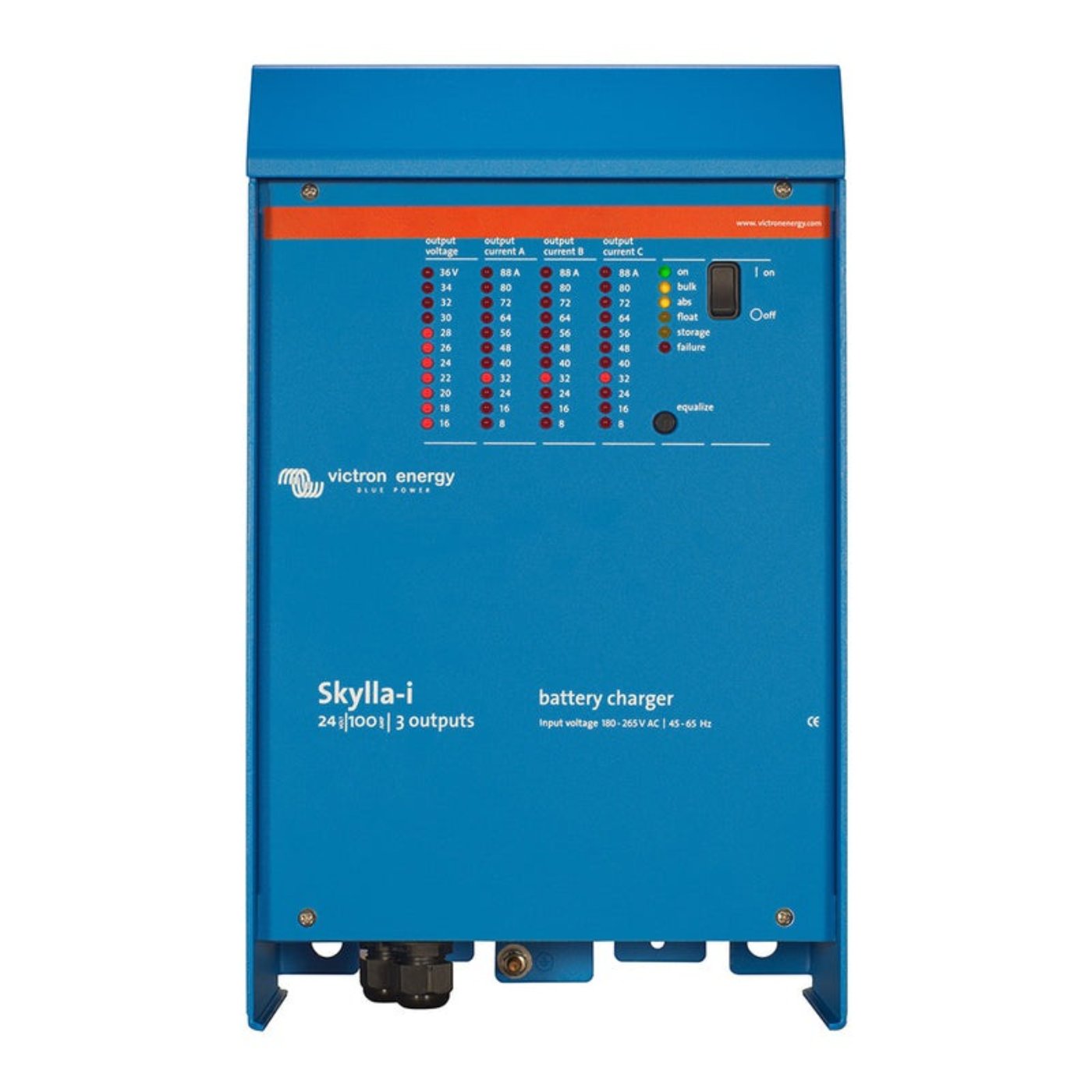 Victron Skylla-i Battery Charger 24/100 (3) 230V Battery Charger - SKI024100002 - CW88886
