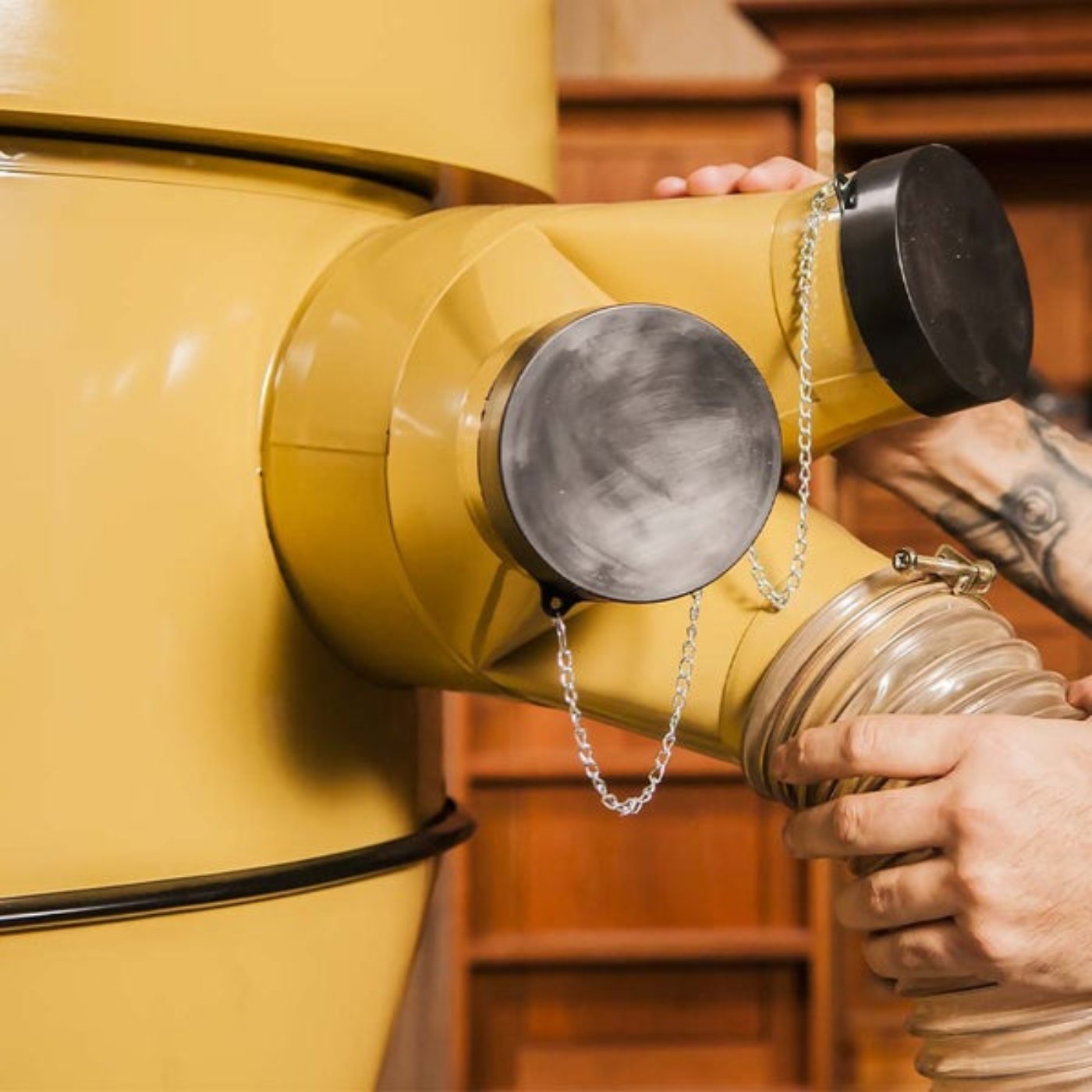 Powermatic PM2200 Cyclonic Dust Collector With HEPA Filter Kit - PM9-1792200HK