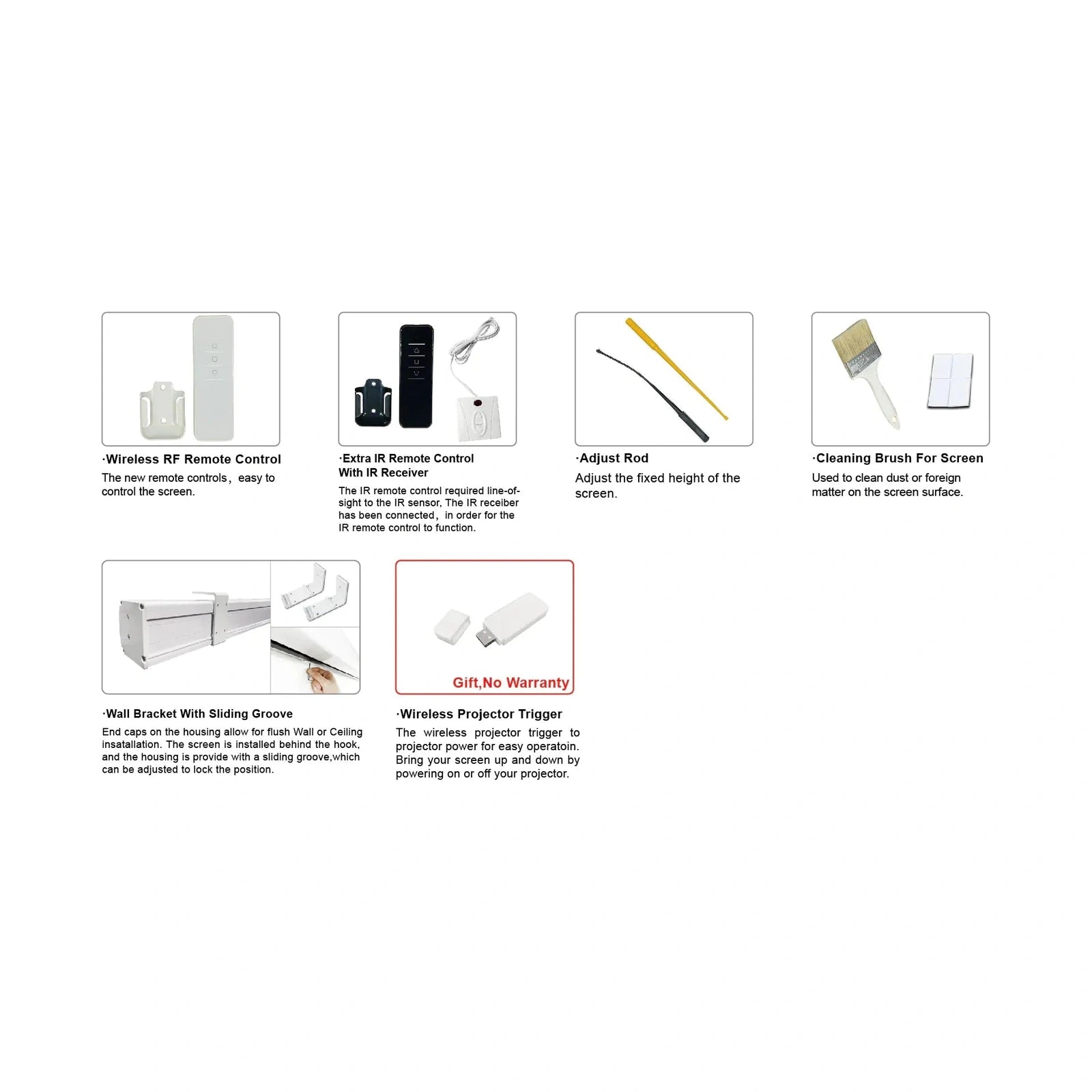 VIVIDSTORM PRO Slimline Motorized Tension UST ALR Projector Screen