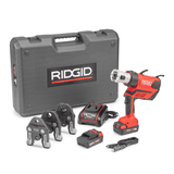 Ridgid Model RP 350 RP 350 Battery Kit W/ ProPress Jaws (1/2" - 2"), KIT, RP 350-B+1/2-2" PP+LIO - 67053