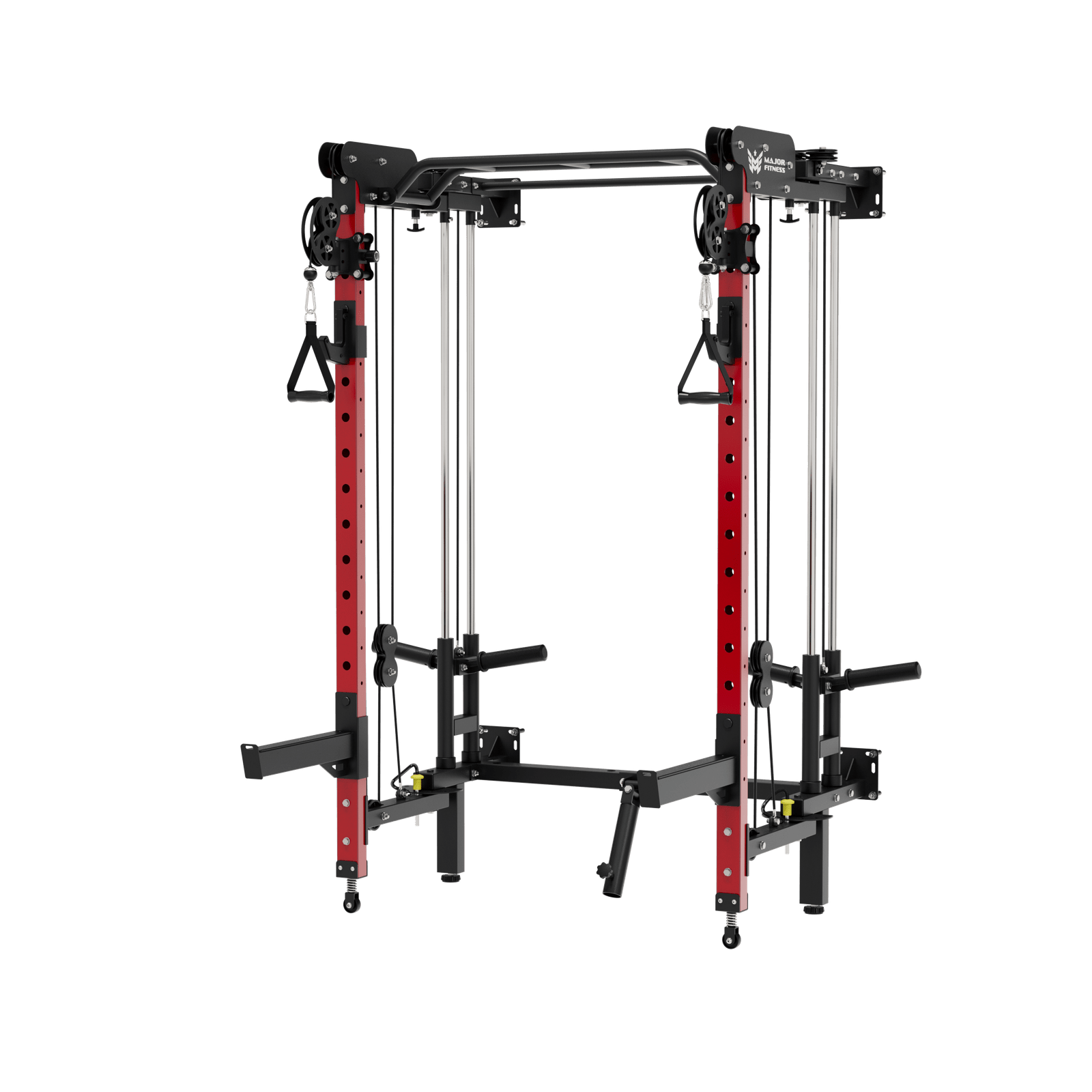 MAJOR FITNESS All-In-One Home Gym Folding Power Rack Lightning F35 - F35BL