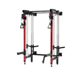 MAJOR FITNESS All-In-One Home Gym Folding Power Rack Lightning F35 - F35BL