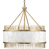 Jamie Young Freight-Min. Req. Upsala Alabaster Chandelier -DX. 5UPSA-ABAL