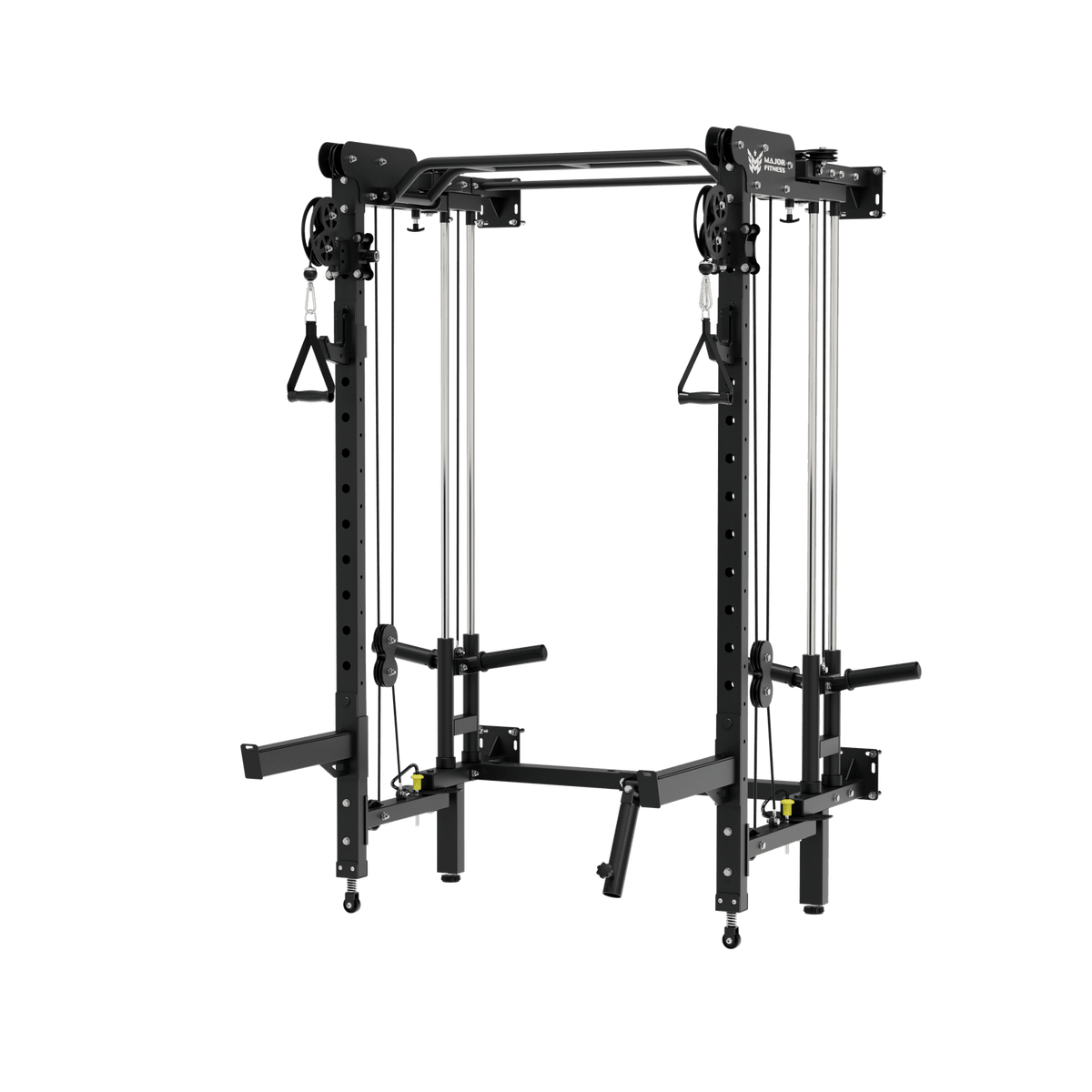MAJOR FITNESS All-In-One Home Gym Folding Power Rack Lightning F35 - F35BL