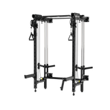 MAJOR FITNESS All-In-One Home Gym Folding Power Rack Lightning F35 - F35BL