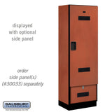 Salsbury 24" Wide Designer Wood Gear Locker - 30078