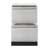 Sapphire 24" Refrigerator Drawers with 4.6 cu. ft. Capacity, Full LED Theater Lighting - SRD24