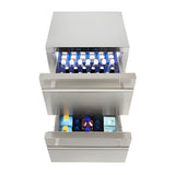 Sapphire 24" Refrigerator Drawers with 4.6 cu. ft. Capacity, Full LED Theater Lighting - SRD24