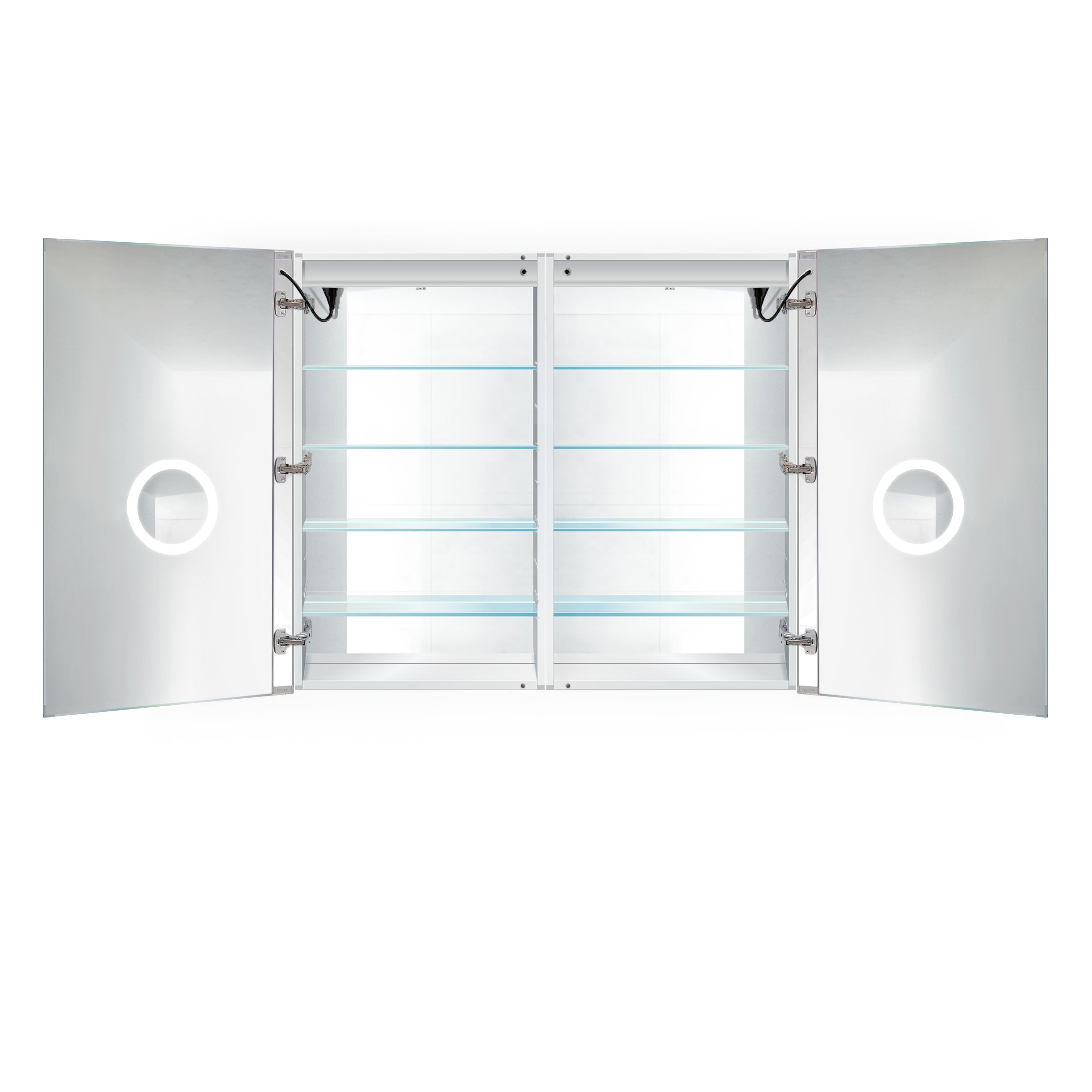 Krugg Svange 4842D 48″ X 42″ LED Medicine Cabinet with Dimmer & Defogger SVANGE4842D