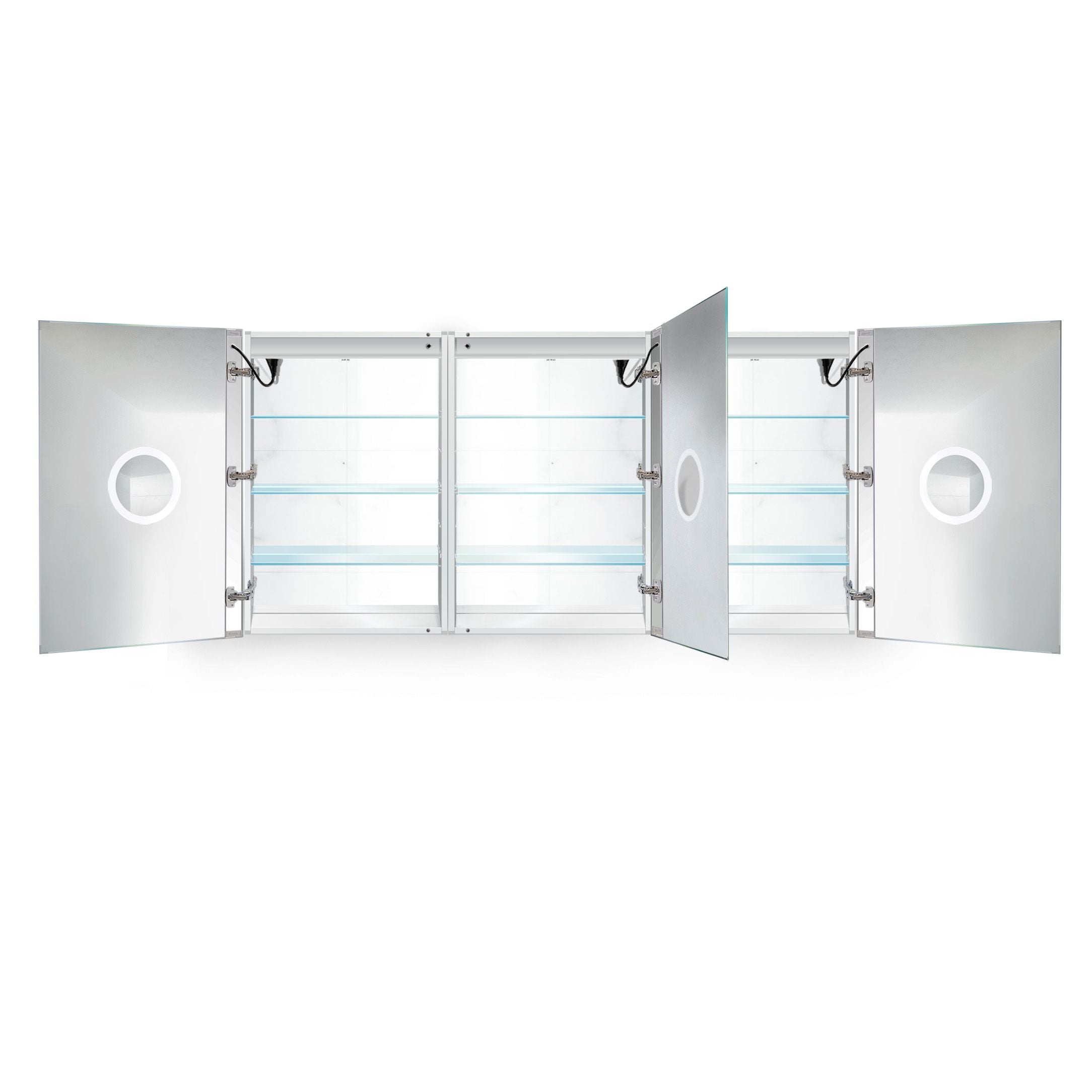 Krugg Svange 7236TLLR 72″ X 36″ LED Medicine Cabinet with Dimmer & Defogger SVANGE7236TLLR