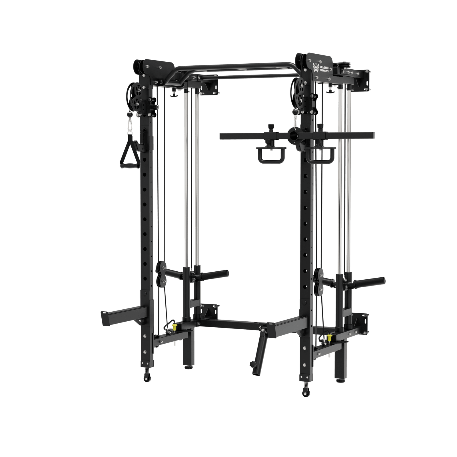 MAJOR FITNESS All-In-One Home Gym Folding Power Rack Lightning F35 - F35BL