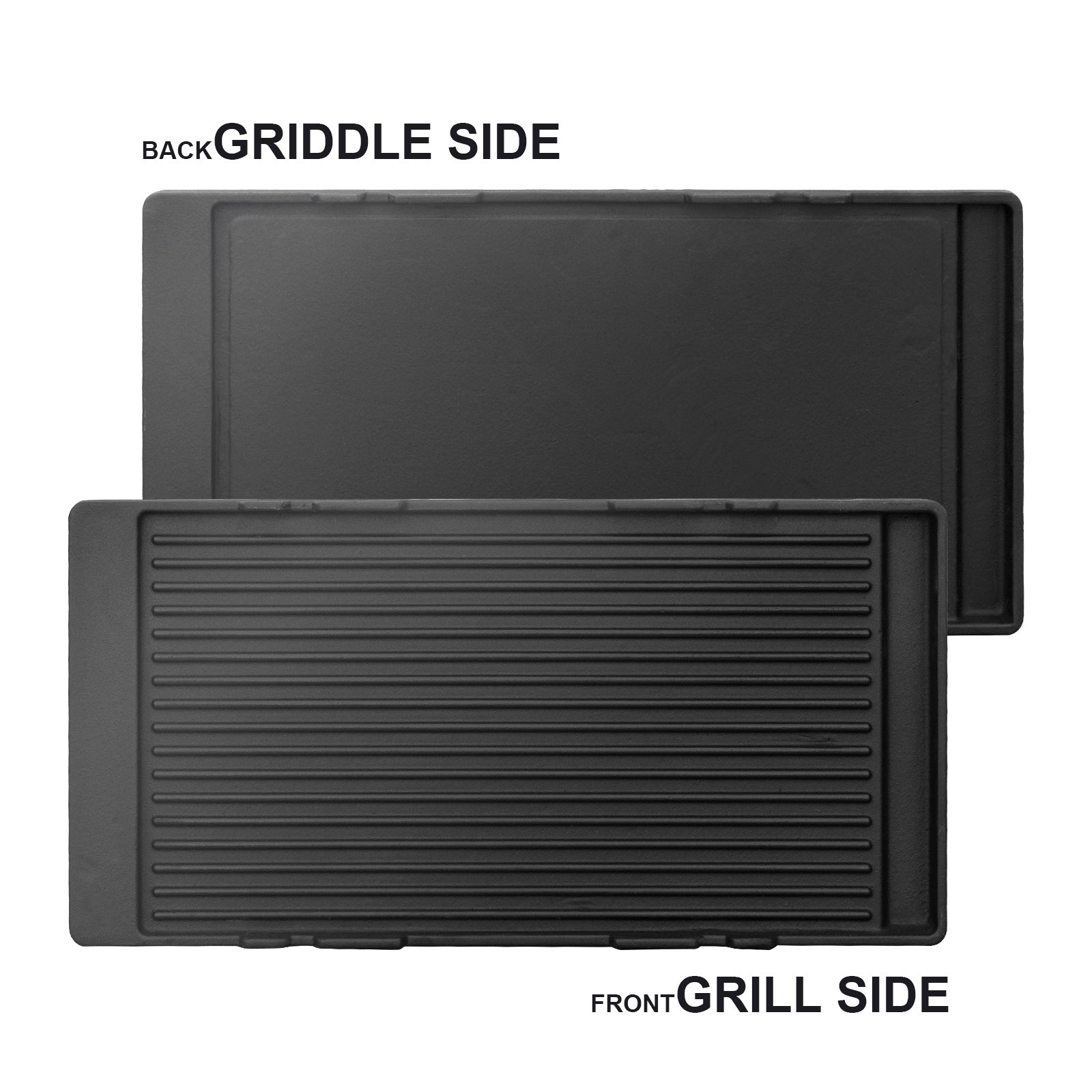Akicon 48" Slide-in Freestanding Professional Style Gas Range with 6.7 Cu. Ft. Oven, 8 Burners, Convection Fan, Cast Iron Grates. Black & Gold