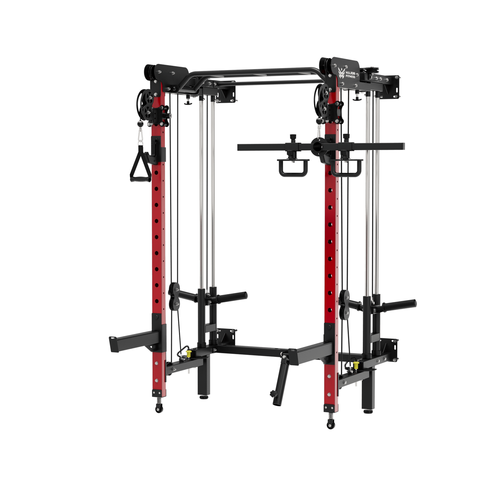 MAJOR FITNESS All-In-One Home Gym Folding Power Rack Lightning F35 - F35BL