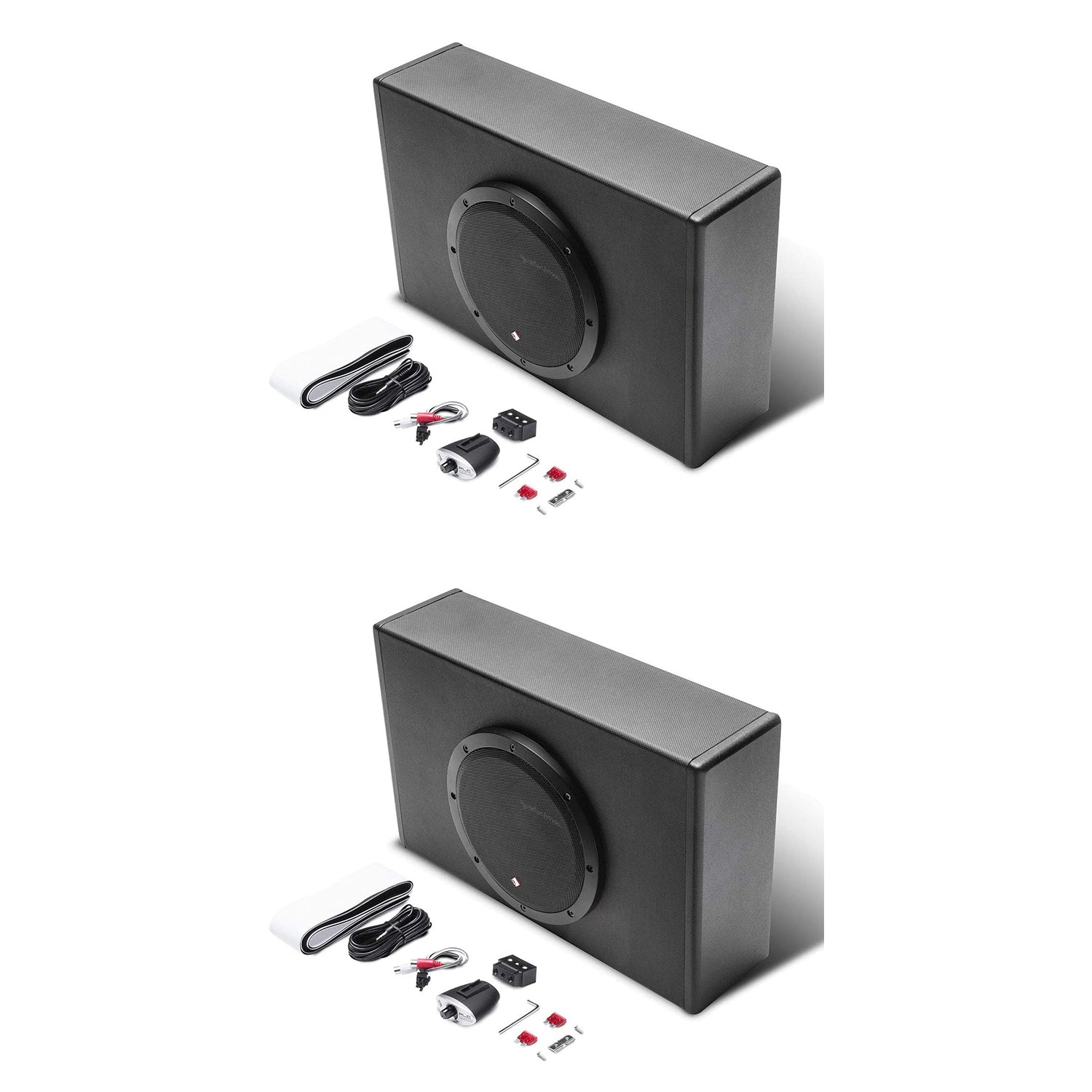 Rockford Fosgate P300-8P Punch 8" 300W Powered Ported Subwoofer System 2 Pack - 194916