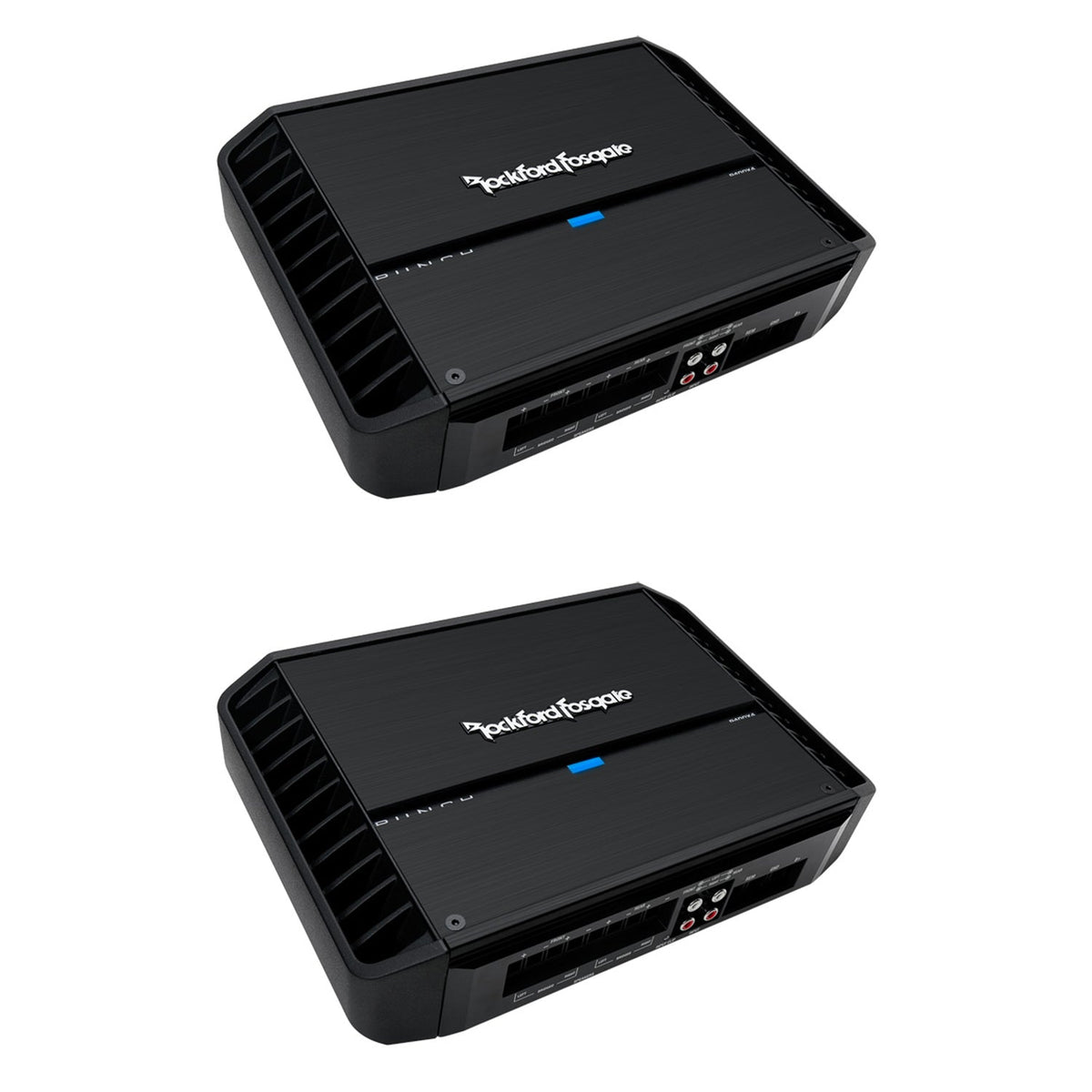 Rockford Fosgate P400X4 400W RMS 4-Channel Car Audio Class AB Amplifier 2 Pack - 194232
