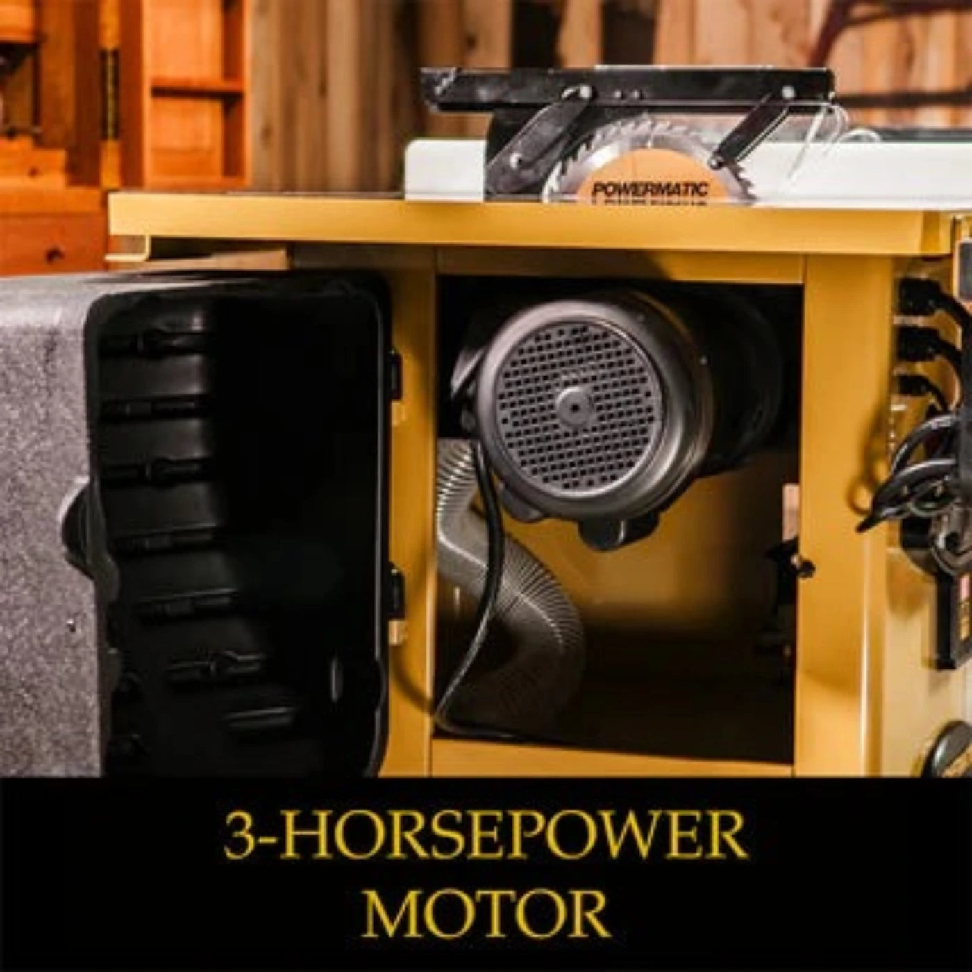 Powermatic PM2000B 50" Rip Table Saw with Accu-Fence & Rout-R-Lift System 3hp, 1PH, 230V - PM9-PM23150RK