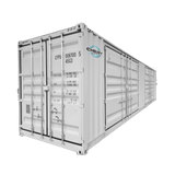 Chery Industrial 40ft High Cube Two Multi Doors Container with Logo