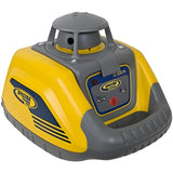 Spectra Precision Laser Level Kit with Receiver and Clamp, 15' Grade Rod (Tenths), Tripod, and System Case - LL100N-1