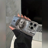 Yusha Chao Brand Painted US Dollar Mobile Phone Case