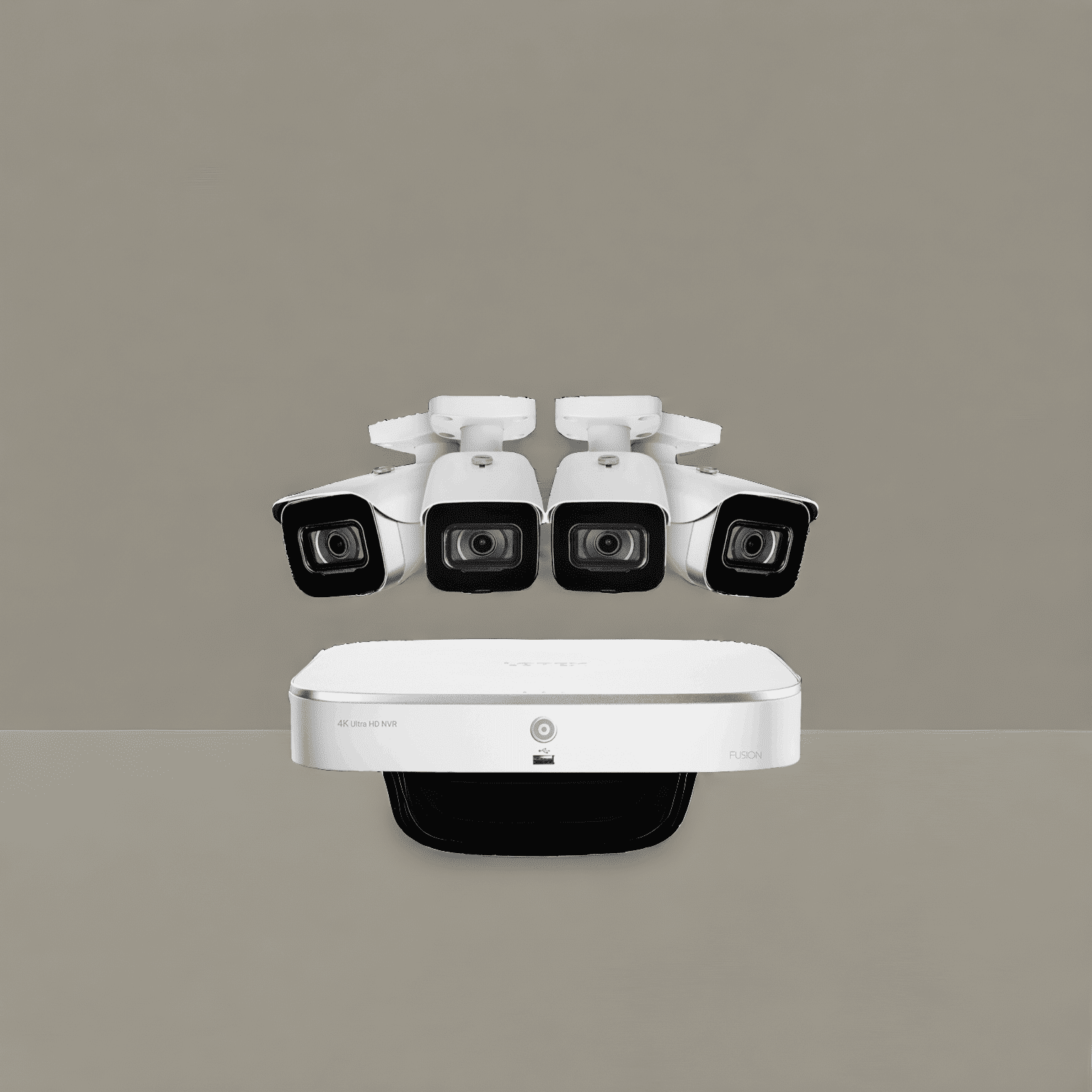 Lorex 4 Camera 8 Channel 4K 2TB 8MP IP Security Surveillance System New N4K2-84WB